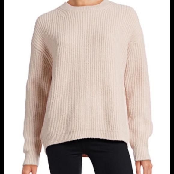 Vince Sweaters - VINCE Wool-silk-cashmere Ribbed Knit Pullover